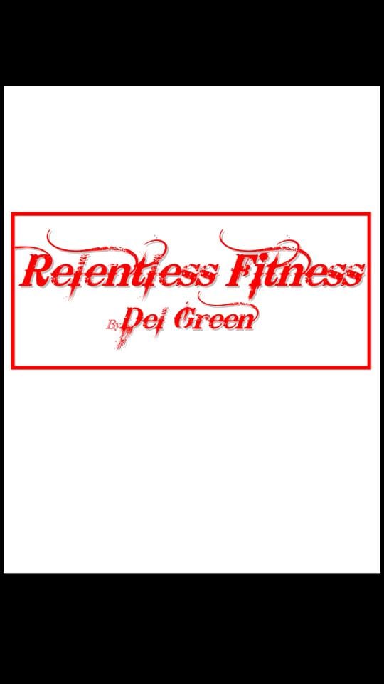 Relentless Fitness by Del Green Logo