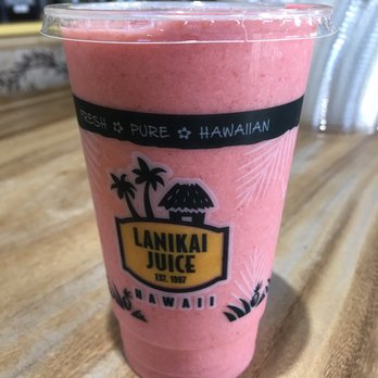 Lanikai Juice - Medium strawberry smoothie - Juice Bars & Smoothies Near Me - Honolulu, Hawaii Lanikai Juice - Medium strawberry smoothie - Juice Bars & Smoothies Near Me - Honolulu, Hawaii