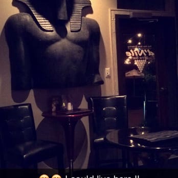 Chateau Avalon - The de'Nile bar had this wall statue that I fell in love with. - Hotels Near Me - Kansas City, Kansas