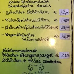 Restaurant Saalbau - Spargel-Karte