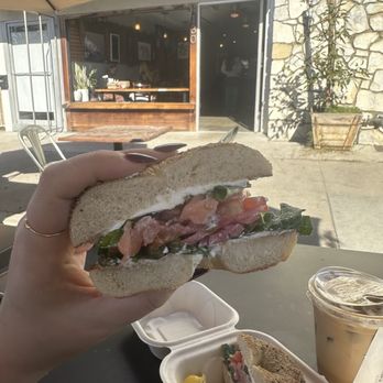 Bay Park Coffee - Lox Bagel + Honey Lavender Latte - Coffee & Tea Near Me - San Diego, California Bay Park Coffee - Lox Bagel + Honey Lavender Latte - Coffee & Tea Near Me - San Diego, California