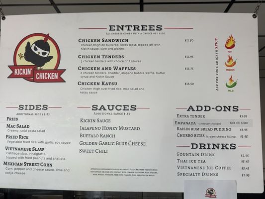 Menu photo 1 Kickin Chicken Lakewood, CO Menu photo 1 Kickin Chicken Lakewood, CO