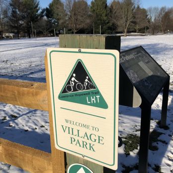Village Park - Village Park sign in December 2024. - Parks Near Me - Lawrence Township, New Jersey
