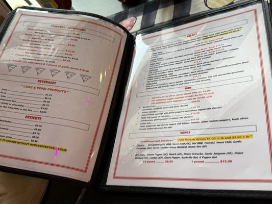 Menu photo 1 Lu's Pizza Grafton, OH Menu photo 1 Lu's Pizza Grafton, OH