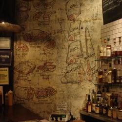 Fette Sau - The wall near the bar