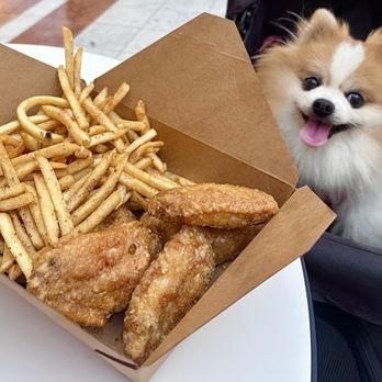 Potato Meets Wing - 6 pc Hot Honey Chicken Wings + Large Fries (Classic Combo: $15.99) - Chicken Wings Near Me - San Francisco, California Potato Meets Wing - 6 pc Hot Honey Chicken Wings + Large Fries (Classic Combo: $15.99) - Chicken Wings Near Me - San Francisco, California