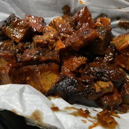 Burnt ends.