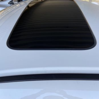Canvas Experts - Repaired sunroof glass - Self Storage Near Me - Sacramento, California