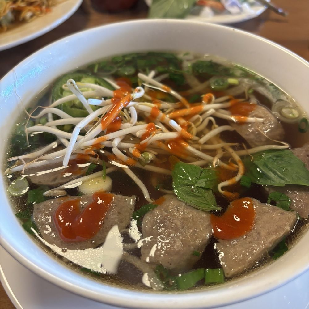 Meat ball pho Meat ball pho