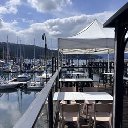 Azure Pier Cafe - Patio is open for the summer and we have launched a cocktail and sangria list