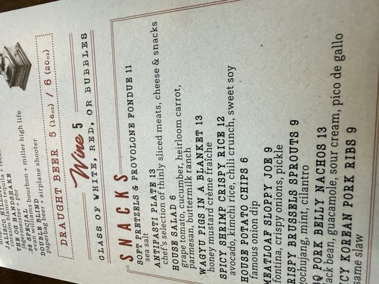 Menu photo 3 Culinary Dropout Austin, TX