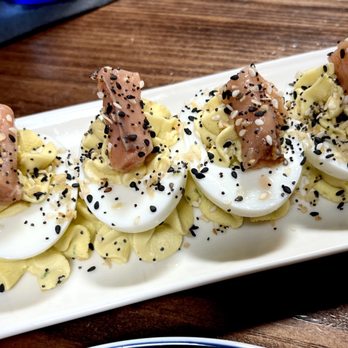 The Atlantic - Deviled Eggs. - Seafood Near Me - Virginia Beach, Virginia
