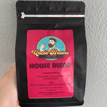 Uncle Beans Coffee - Bag of house blend beans $13 - Coffee & Tea Near Me - Houston, Texas