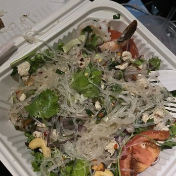 The Vulcan Cafe - Yum Voon Sen Salad - Thai Near Me - Oakland, California