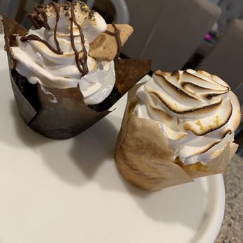 Sweet by Cara Linn - S'mores and Lemon Meringue cupcakes - Bakeries Near Me - Amarillo, Texas