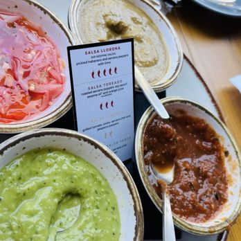 La Popular - Salsa flight - Mexican Near Me - Redlands, California La Popular - Salsa flight - Mexican Near Me - Redlands, California