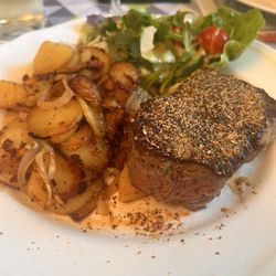 Altes Gärtnerhaus - Das Pfefferrumpsteak | sehr gut | Altes Gärtnerhaus, Lübben im Spreewald