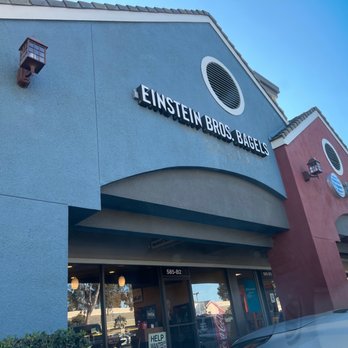 Einstein Bros. Bagels - New signage as of Feb 2022 - Bagels Near Me - Port Hueneme, California Einstein Bros. Bagels - New signage as of Feb 2022 - Bagels Near Me - Port Hueneme, California