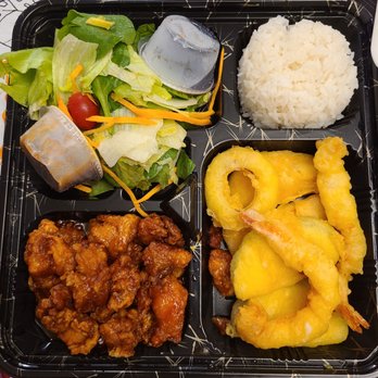 Sushi Xuan - Orange Chicken Bento Dinner - Sushi Bars Near Me - Albuquerque, New Mexico