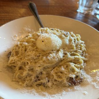Mia Italian Tapas & Bar - Spaghetti Carbonara - Italian Near Me - Austin, Texas
