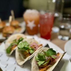 National at the Well - Shrimp tacos