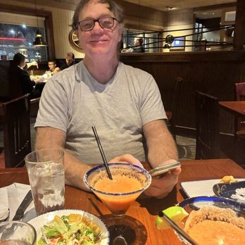 Red Lobster - Husband is enjoying his meal. - Seafood Near Me - Madison, Wisconsin Red Lobster - Husband is enjoying his meal. - Seafood Near Me - Madison, Wisconsin