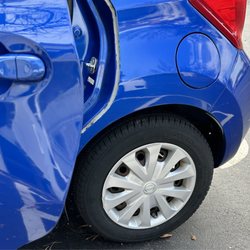St Charles Nissan Hyundai - Peeling original paint job