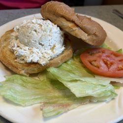 Deerfield Family Restaurant - Chicken Salad croissant