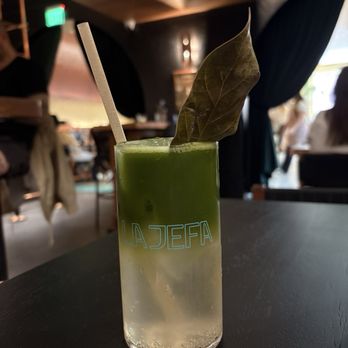 La Jefa - Matcha limon soda - Cafes Near Me - Philadelphia, Pennsylvania