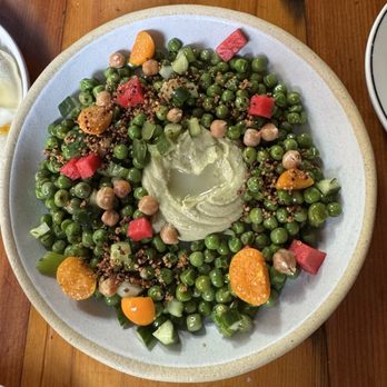 C as in Charlie - Green Pea Salad, $14 - Korean Near Me - New York, New York