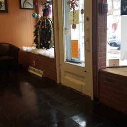 All In One Hair Studio - Pretty Christmas tree dress in the window