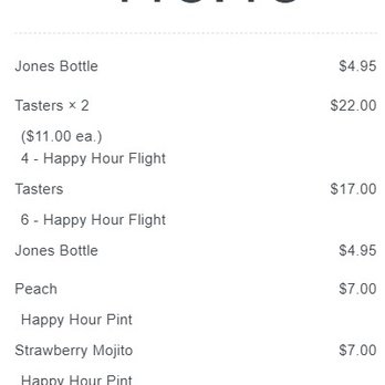 Locust Cider - My receipt 3.26.24 - Cideries Near Me - Woodinville, Washington Locust Cider - My receipt 3.26.24 - Cideries Near Me - Woodinville, Washington