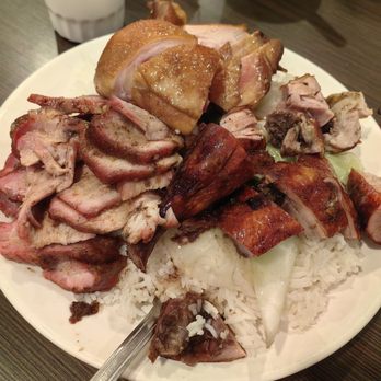Cheung Hing Restaurant - Compo Meet with Steamed Rice - Chinese Near Me - San Francisco, California