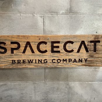 Spacecat Brewing - The sign - Brewpubs Near Me - Norwalk, Connecticut