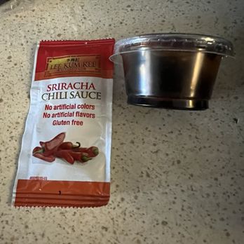 WaBa Grill - If you order a plate you get 1 pack of this cheap china hot sauce and small quarter cup of teriyaki - Asian Fusion Near Me - Norwalk, California WaBa Grill - If you order a plate you get 1 pack of this cheap china hot sauce and small quarter cup of teriyaki - Asian Fusion Near Me - Norwalk, California