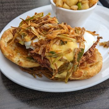 Hash Kitchen Arcadia - Herb Fried Chicken Benedict - Breakfast & Brunch Near Me - Phoenix, Arizona Hash Kitchen Arcadia - Herb Fried Chicken Benedict - Breakfast & Brunch Near Me - Phoenix, Arizona