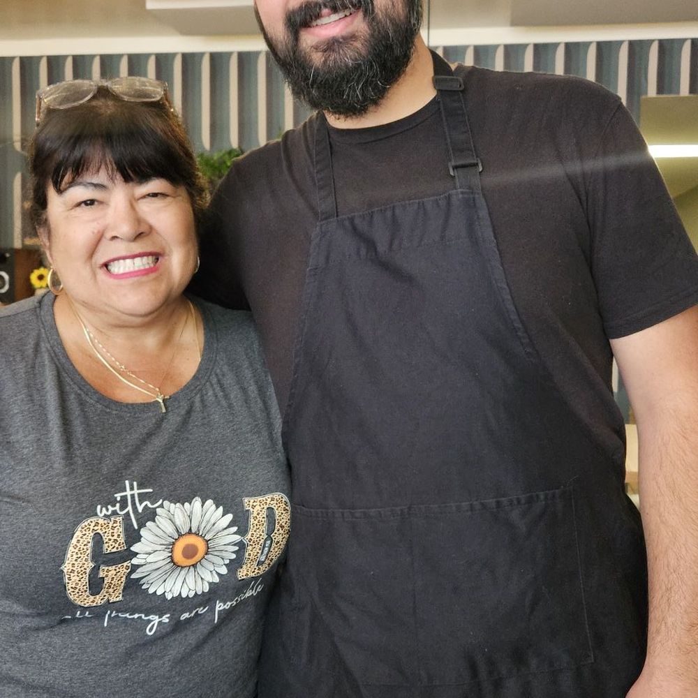 Full Circle Kitchen and Sound - One of the Owners with me. - Breakfast & Brunch Near Me - Covina, California Full Circle Kitchen and Sound - One of the Owners with me. - Breakfast & Brunch Near Me - Covina, California