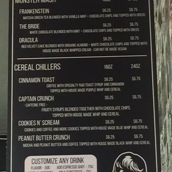 Rad Coffee - Upland - The awesome menu!! - Coffee & Tea Near Me - Upland, California Rad Coffee - Upland - The awesome menu!! - Coffee & Tea Near Me - Upland, California