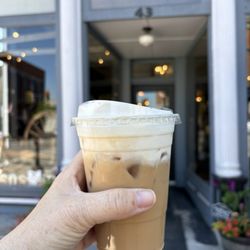 Went for the Raspberry Danish Latte, got an $8 latte with raspberry syrup instead
