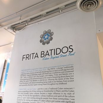 Frita Batidos - Wall writing - Cuban Near Me - Ann Arbor, Michigan