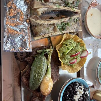 Mezcal - Bone marrow and a half inch ribeye - Desserts Near Me - Mt Pleasant, South Carolina