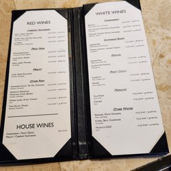 Capstone Grill - Cocktail Menu- Wine