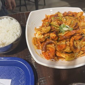 Narrow Street 512 - Spicy Squid - Korean Near Me - Austin, Texas Narrow Street 512 - Spicy Squid - Korean Near Me - Austin, Texas