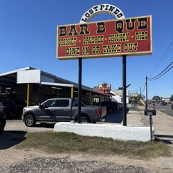 Lost Pines Bar-B-Que - Another sign