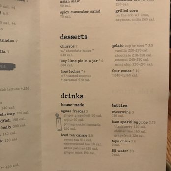 Bartaco - Menu - Tacos Near Me - Raleigh, North Carolina Bartaco - Menu - Tacos Near Me - Raleigh, North Carolina