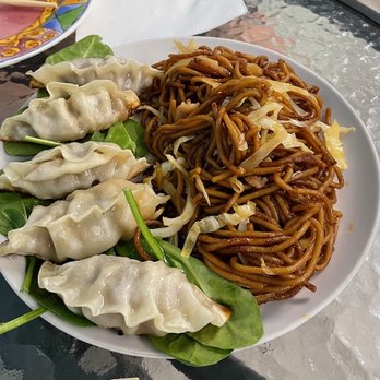 Sweet Corner Cafe - Freshly made beef gyoza and noodles - Comfort Food Near Me - Aiea, Hawaii