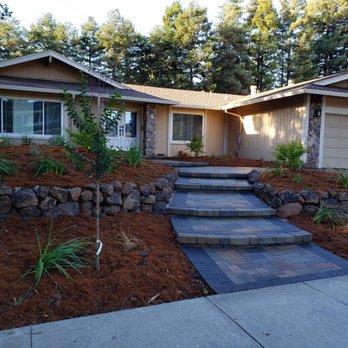 The Paver Guys - Belgard Weston Stone Steps, Avalon Slate Walkway, Porch and Driveway, moss rock wall, landscaping and LED Lights - Walnut Creek, CA - Masonry/Concrete Near Me - Walnut Creek, California The Paver Guys - Belgard Weston Stone Steps, Avalon Slate Walkway, Porch and Driveway, moss rock wall, landscaping and LED Lights - Walnut Creek, CA - Masonry/Concrete Near Me - Walnut Creek, California