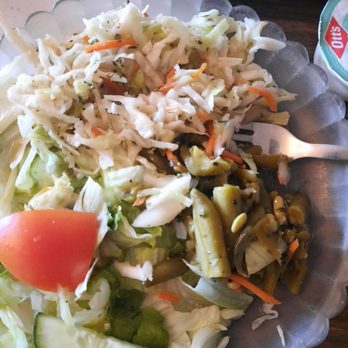 The Hub German Restaurant & Lounge - Salad, coleslaw, potatoes - German Near Me - St. Robert, Missouri