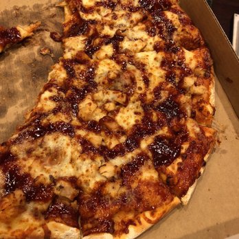 Stadium Pizza - This thing is drowning in sauce and there is no onion or cilantro.  This is the only bad pizza I've had here. Their carnitas pizza is great! - Pizza Near Me - Wildomar, California
