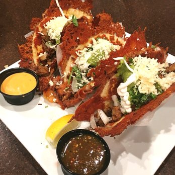 Jose Tequila's - Chupacabra Tacos! Just look at that crispy cheese, unfff - Mexican Near Me - Virginia Beach, Virginia